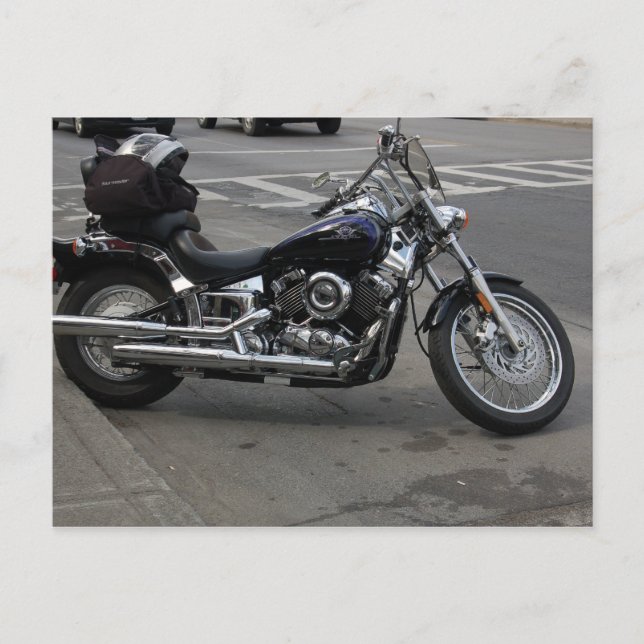 Motorcycle Postcard (Front)