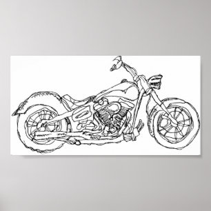 Motorcycle Poster