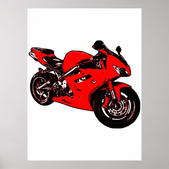 Motorcycle Poster (Front)