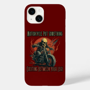 Motorcycle put something exciting between your leg Case-Mate iPhone 14 case