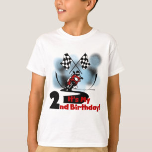 Motorcycle Racing 2e Anniversaire Tshirts et cadea