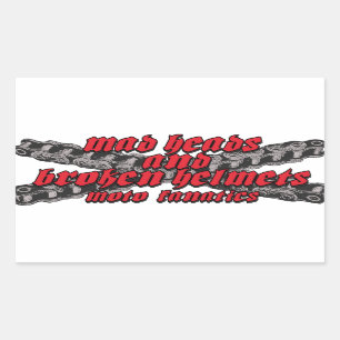 Motorcycle racing sticker