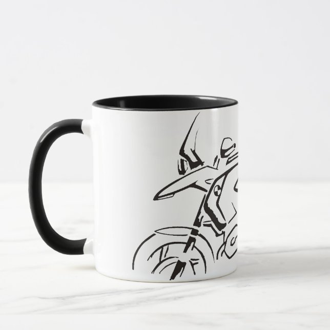 Motorcycle Racing Street Bike Mug (Left)