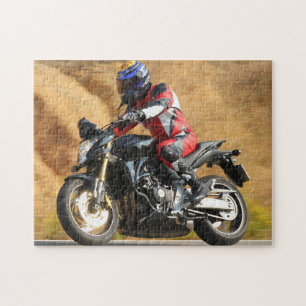 MOTORCYCLE RACING XTREME JIGSAW PUZZLE