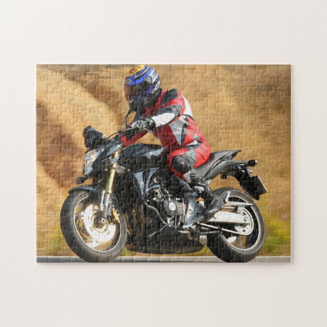 MOTORCYCLE RACING XTREME JIGSAW PUZZLE (Horizontal)