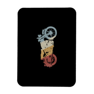 Motorcycle Retro Style Vintage Magnet