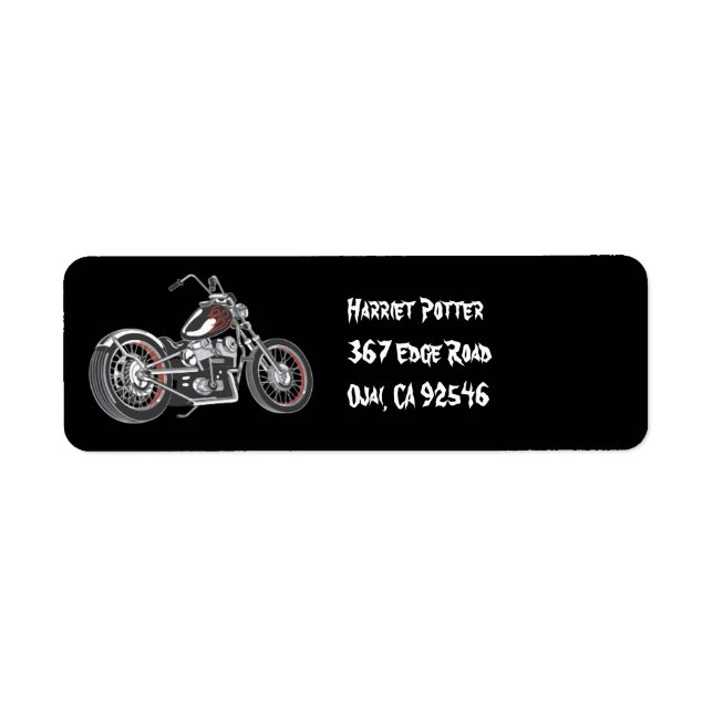 Motorcycle Retro Vintage Bike (Front)