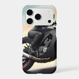 Motorcycle Rider For Bikers Racing Style