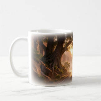 Motorcycle Riders Canyon Sunrise Road Mug