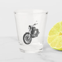 Motorcycle Shot Glass – Biker Gift