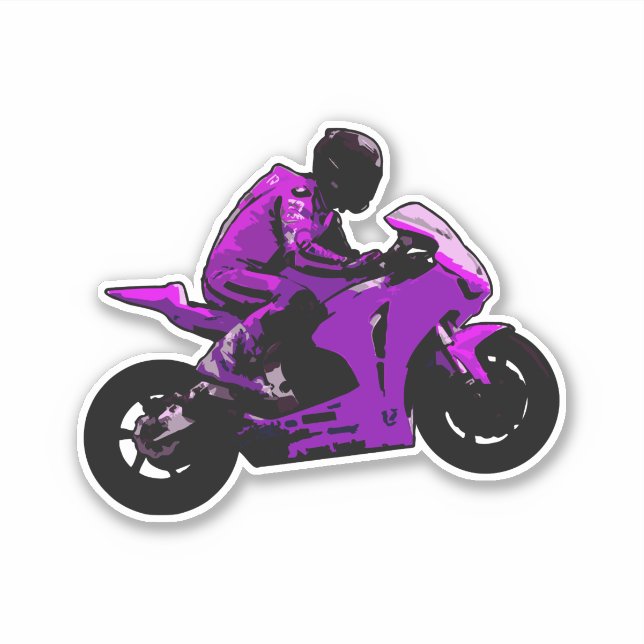 Motorcycle Sticker (Front)