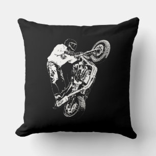 Motorcycle     throw pillow