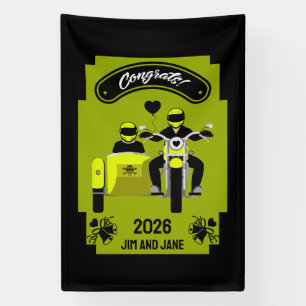 Motorcycle Wedding Gifts For Couple Banner
