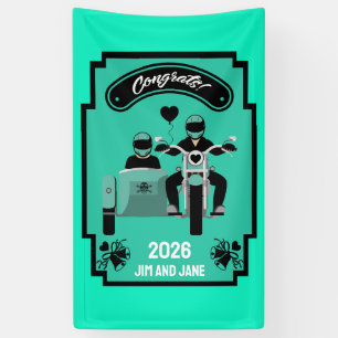 Motorcycle Wedding Gifts For Couple Banner