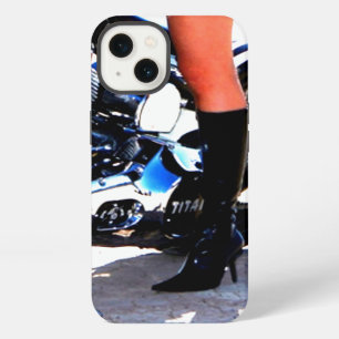 Motorcycle Women's Leg Hot iPhone 13 Case