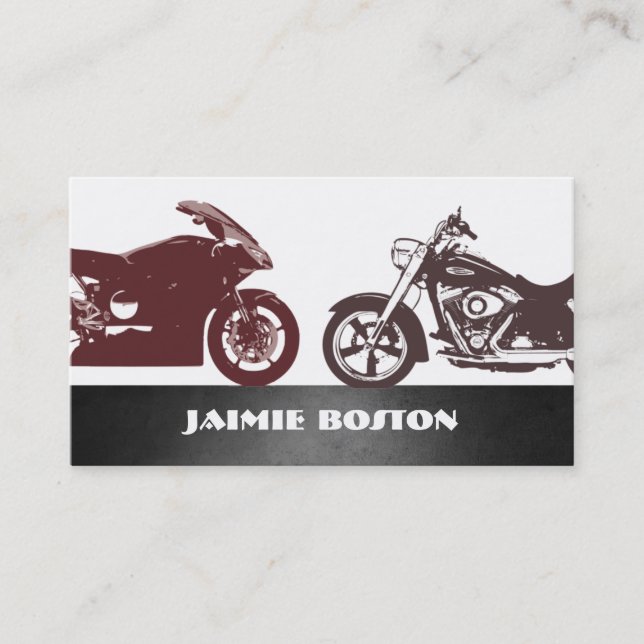 Motorcycles Business Cards (Front)