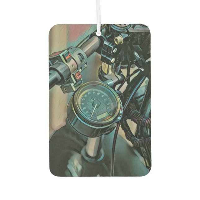 Motorcycles gift air freshener (Front)