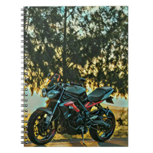 Motorcycles gift notebook