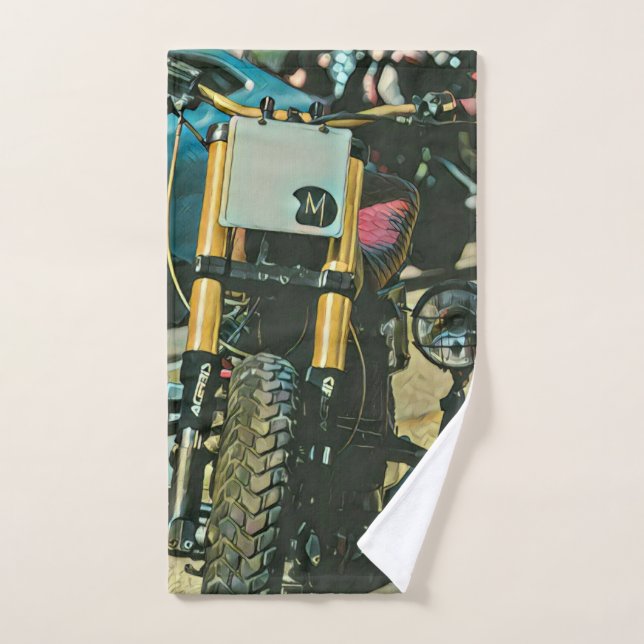 Motorcycles gifts hand towel (Hand Towel)