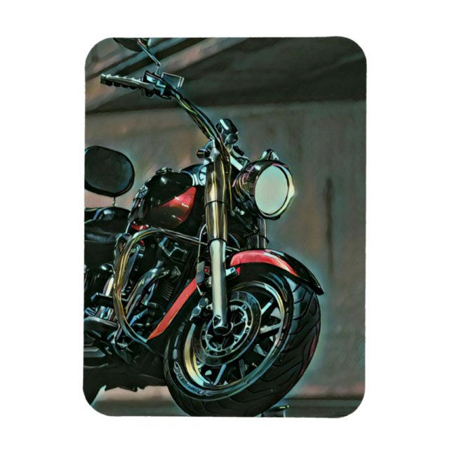 Motorcycles gifts magnet (Vertical)
