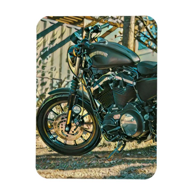 Motorcycles gifts magnet (Vertical)
