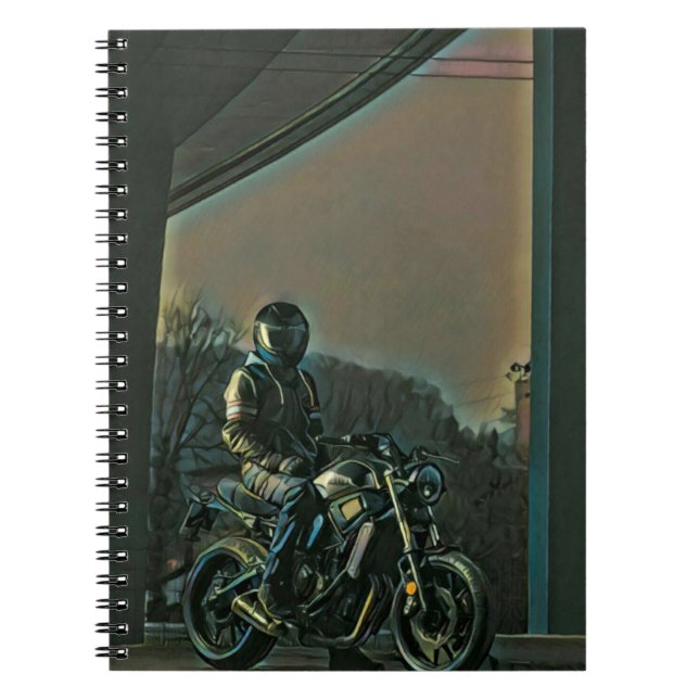 Motorcycles gifts notebook (Front)