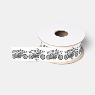 Motorcycles Grosgrain Ribbon