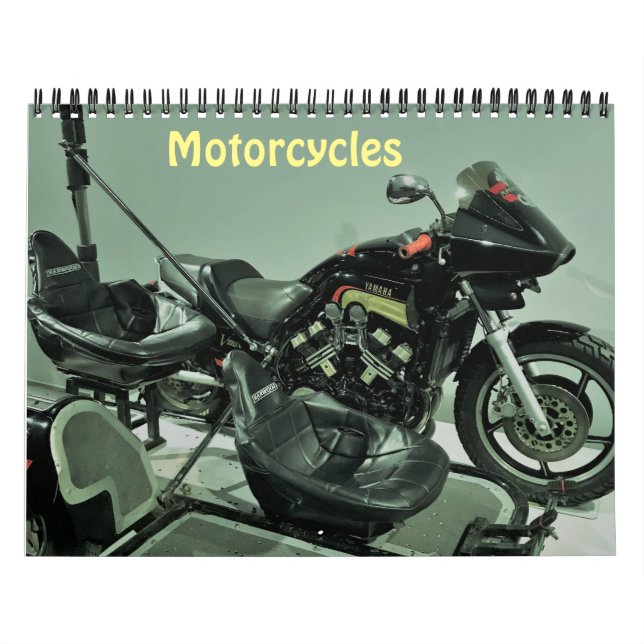 Motorcycles photo calendar (Cover)