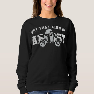 Motorcycling Best Motocross Artist Motorcycle Sweatshirt