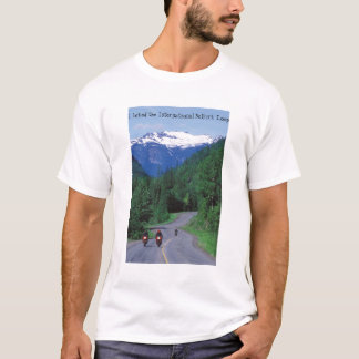 Motorcycling the scenic Selkirk Loop T-Shirt