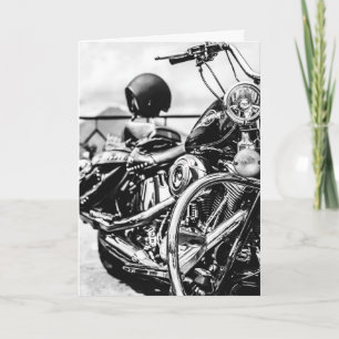 Motorcyclist Biker American Made V-Twin Birthday Card