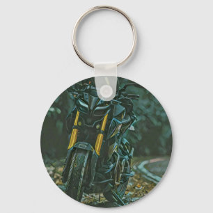 Motorcyclist gifts keychain