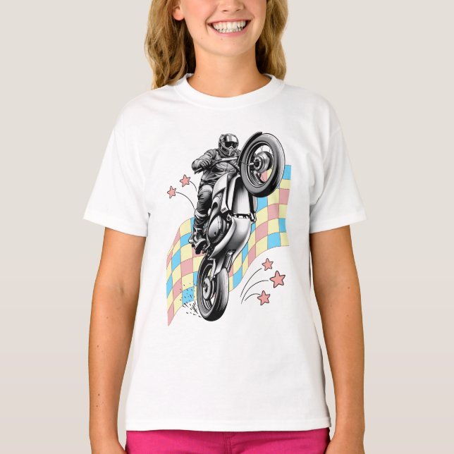 motorcyclist T-Shirt (Front)