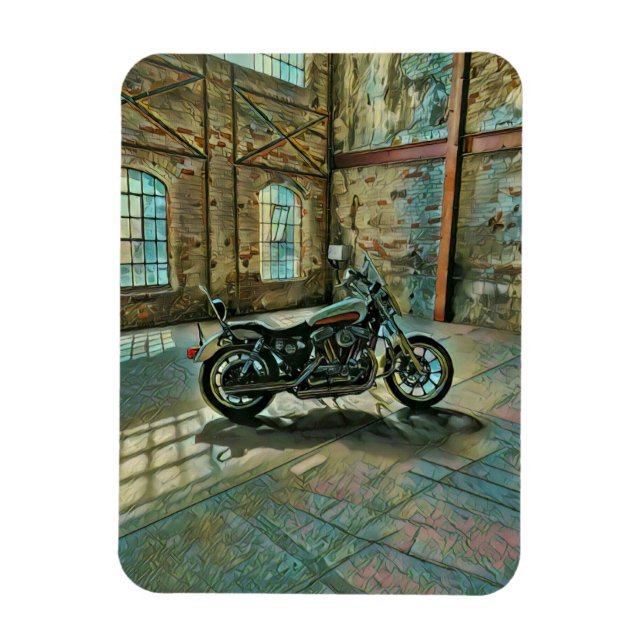 motorcyclists gifts magnet (Vertical)