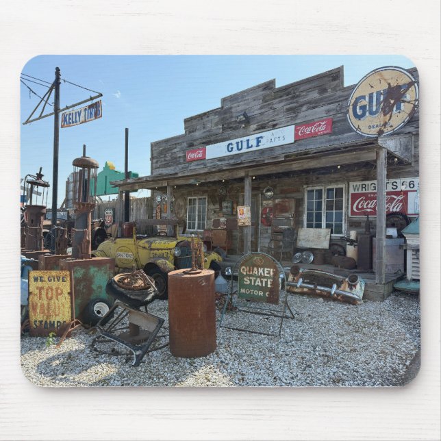 MotorHeads Bar & Grill, Museum Mouse Pad (Front)