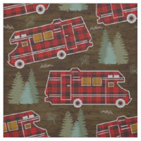 Motorhome RV Camper Travel Van Rustic Pine Pattern