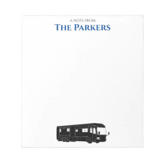 Motorhome / RV / Camping - Bloc-notes personnalisé