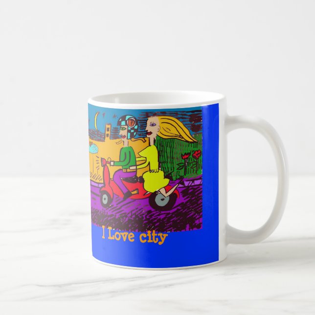 Motorists City Coffee Mug (Right)