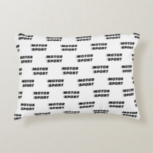 Motorsport Accent Pillow