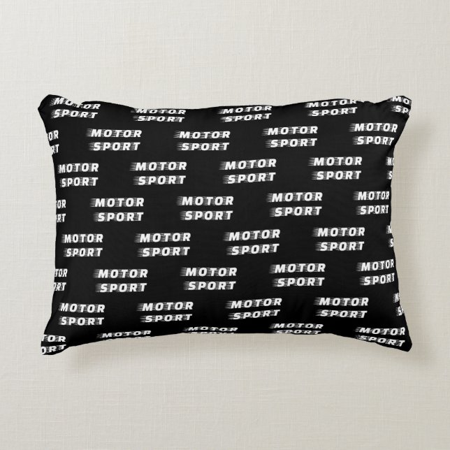 Motorsport Accent Pillow (Front)