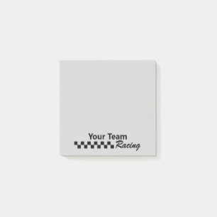 Motorsport Racing Team Post-it Notes