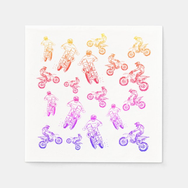 Motosport, Dirt cross Napkin (Front)