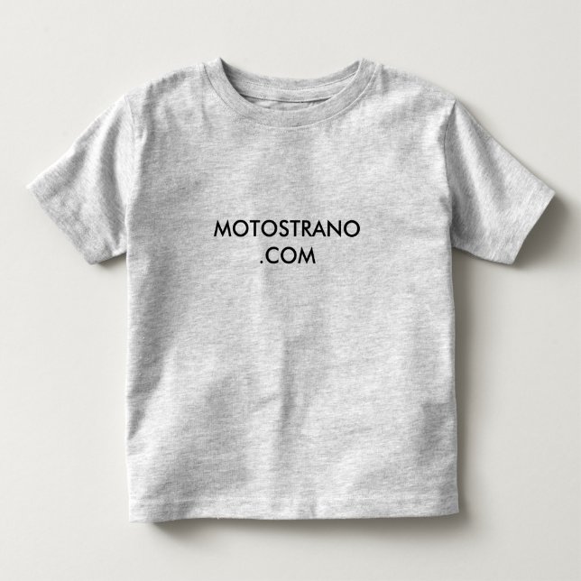 MOTOSTRANO.COM Kid's Tee (Front)
