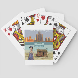 Motown LessTown Funny Playing Cards