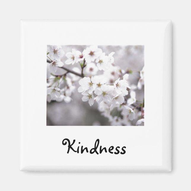 Mots À Vivre Par : Kindness - Magnet (Devant)