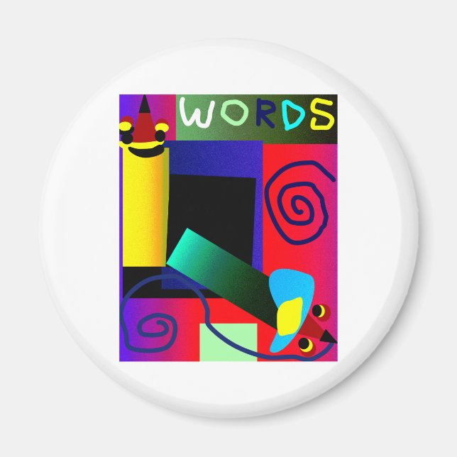 Mots Art Magnet (Devant)