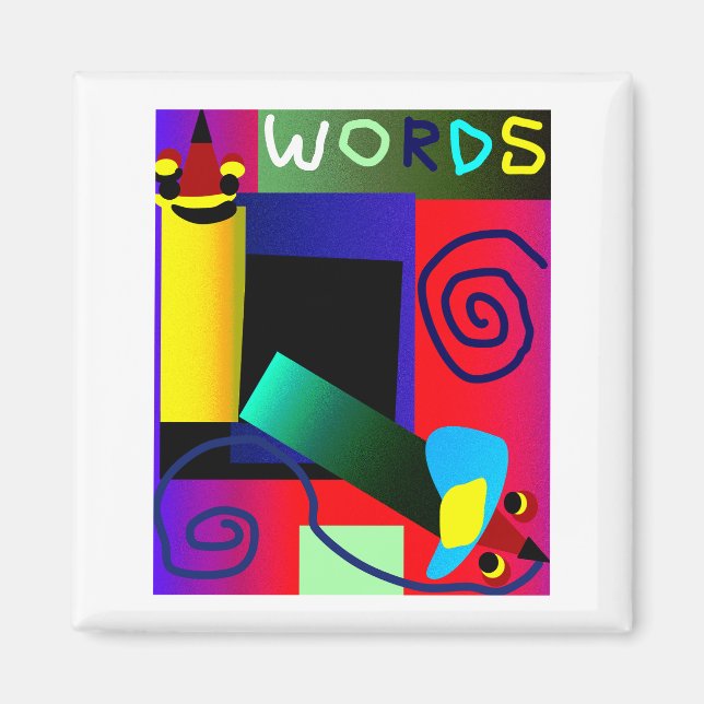 Mots Art Magnet (Devant)