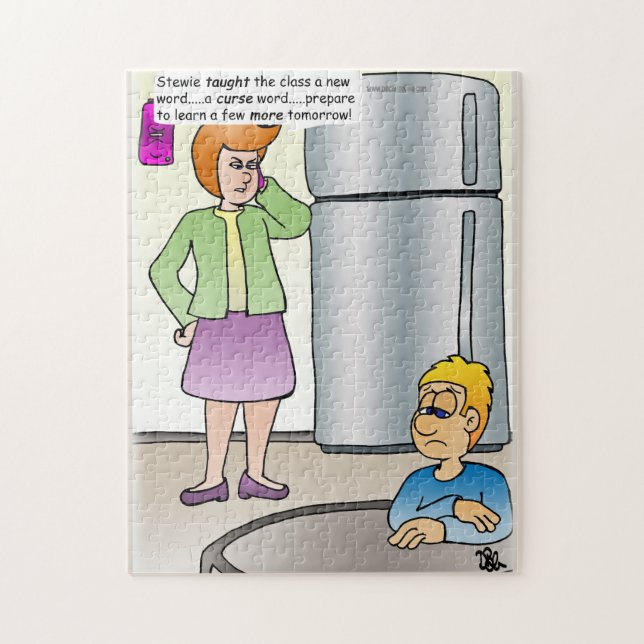 Mots coquins JIgsaw Puzzle (Vertical)