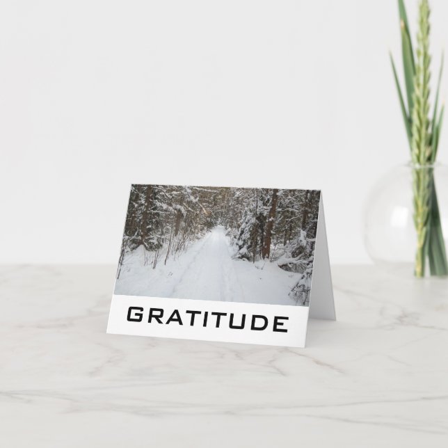 Mots De Sagesse : Cartes De Gratitude (Devant)