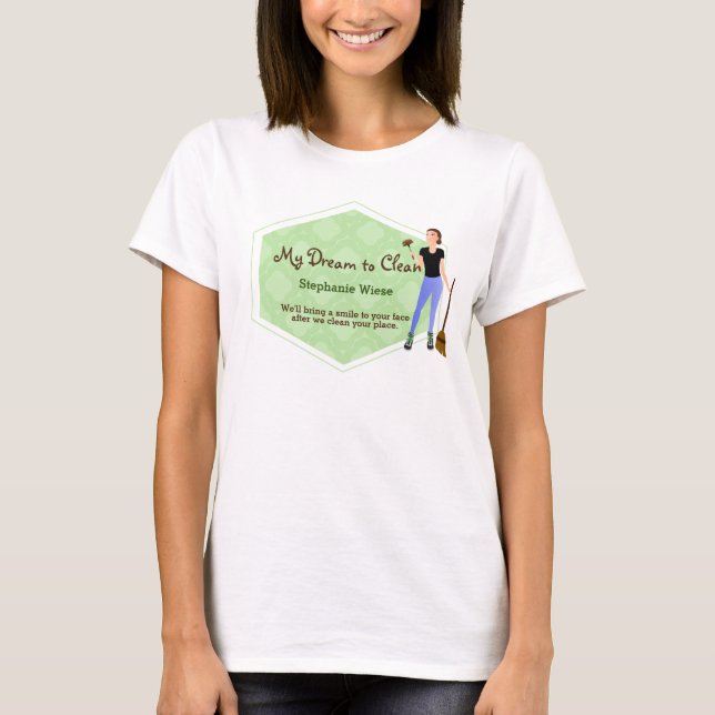 Mots d'ordre ménage Tshirt (Devant)